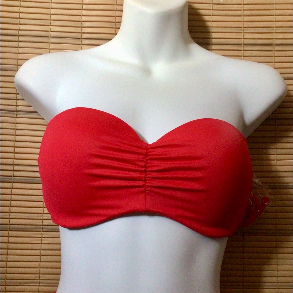 💵VS Pink NWT swimsuit cut-outs laced top hi-waist - Picture 3 of 16